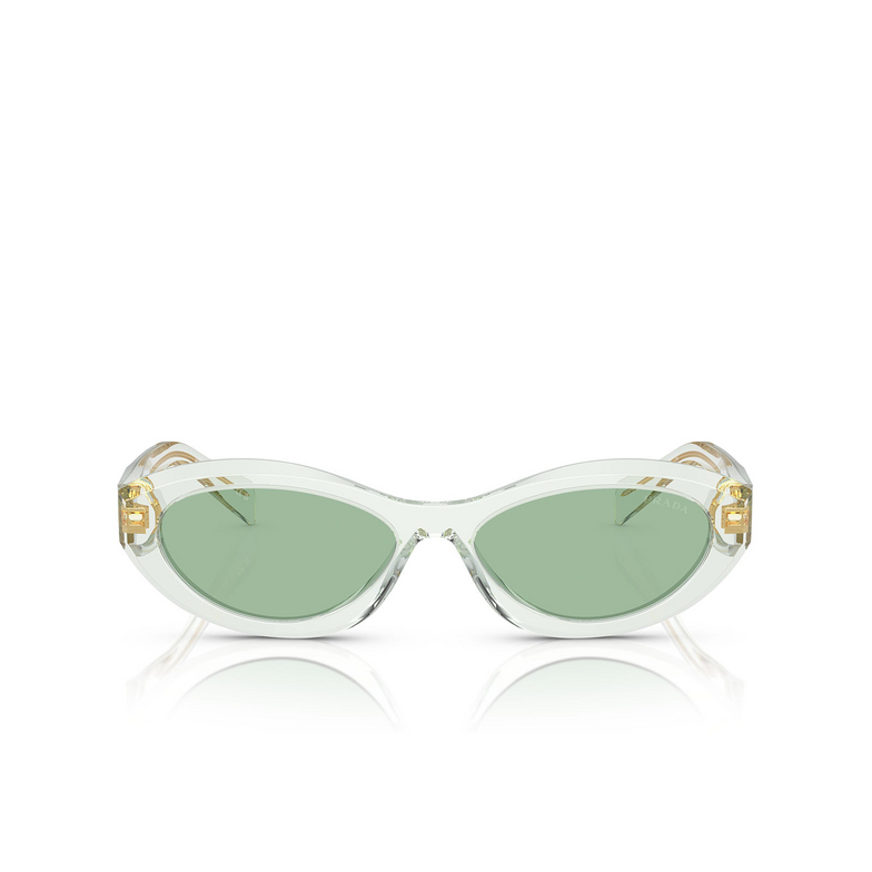 Prada PR 26ZS Sunglasses 14R20E transparent mint - 1/4