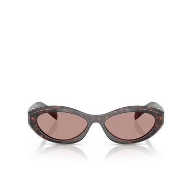 Lunettes de soleil Prada PR 26ZS 17N60B root tortoise - Vue de face