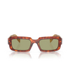 Prada PR 27ZS Sunglasses 11P60C cognac tortoise - product thumbnail 1/4