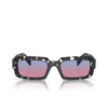 Prada PR 27ZS Sunglasses 15O60E black crystal tortoise - product thumbnail 1/4