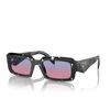 Prada PR 27ZS Sunglasses 15O60E black crystal tortoise - product thumbnail 2/4