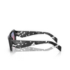 Prada PR 27ZS Sunglasses 15O60E black crystal tortoise - product thumbnail 3/4