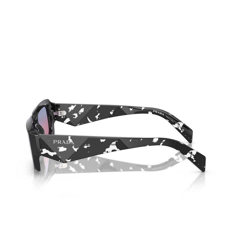 Prada PR 27ZS Sunglasses 15O60E black crystal tortoise - 3/4
