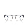 Occhiali da vista Prada PR 58ZV 02N1O1 matte baltic / gunmetal - anteprima prodotto 1/4