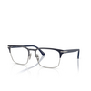 Occhiali da vista Prada PR 58ZV 02N1O1 matte baltic / gunmetal - anteprima prodotto 2/4