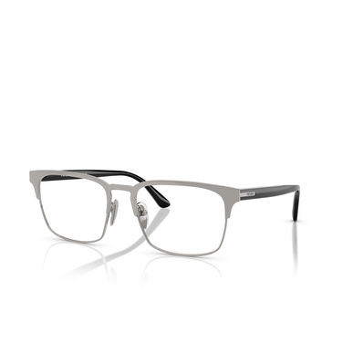 Gafas graduadas Prada PR 58ZV 5AV1O1 gunmetal - Vista tres cuartos