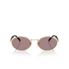 Prada PR 65ZS Sunglasses ZVN20I pale gold - product thumbnail 1/4