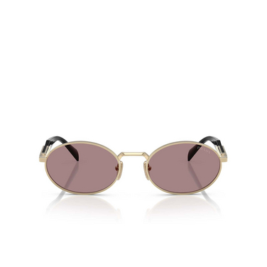 Prada PR 65ZS Sunglasses ZVN20I pale gold - front view