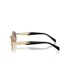 Prada PR 65ZS Sunglasses ZVN20I pale gold - product thumbnail 3/4