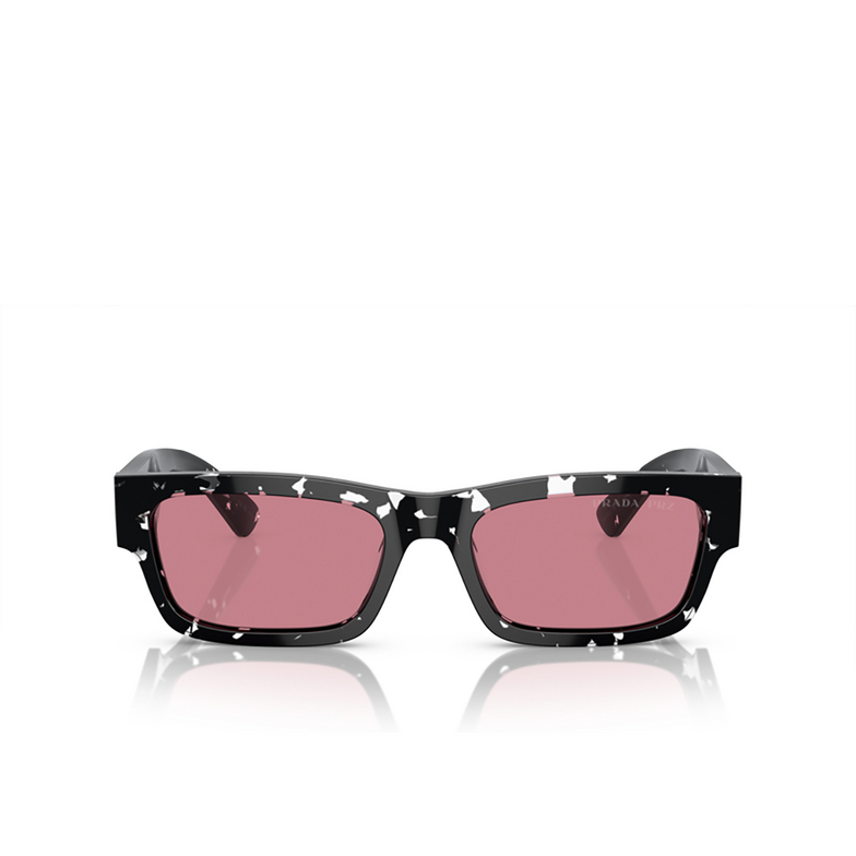 Prada PR A03S Sunglasses 15O70C havana black transparent - 1/4