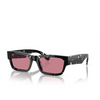 Prada PR A03S Sunglasses 15O70C havana black transparent - product thumbnail 2/4