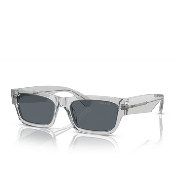 Prada PR A03S Sunglasses 17P0A9 crystal grey - three-quarters view