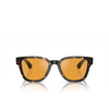 Prada PR A04S Sunglasses 16O20C havana black/yellow - product thumbnail 1/4