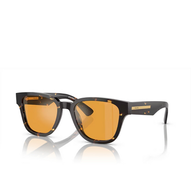 Prada PR A04S Sunglasses 16O20C havana black/yellow - three-quarters view