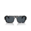 Prada PR A05S Sunglasses 15O70B tortoise black crystal - product thumbnail 1/4