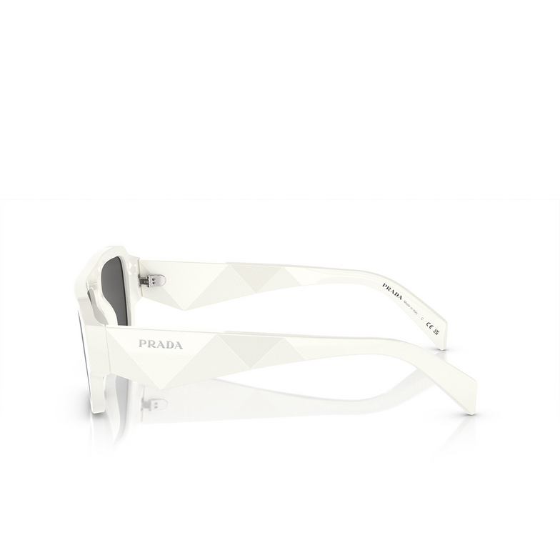 Prada PR A05S Sunglasses 17K08Z white - 3/4