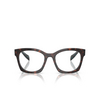 Occhiali da vista Prada PR A05V 18Z1O1 root tortoise - anteprima prodotto 1/4