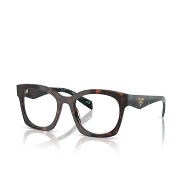 Prada PR A05V Korrektionsbrillen 18Z1O1 root tortoise - Dreiviertelansicht