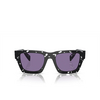 Prada PR A06S Sunglasses 15O50B tortoise black crystal - product thumbnail 1/4
