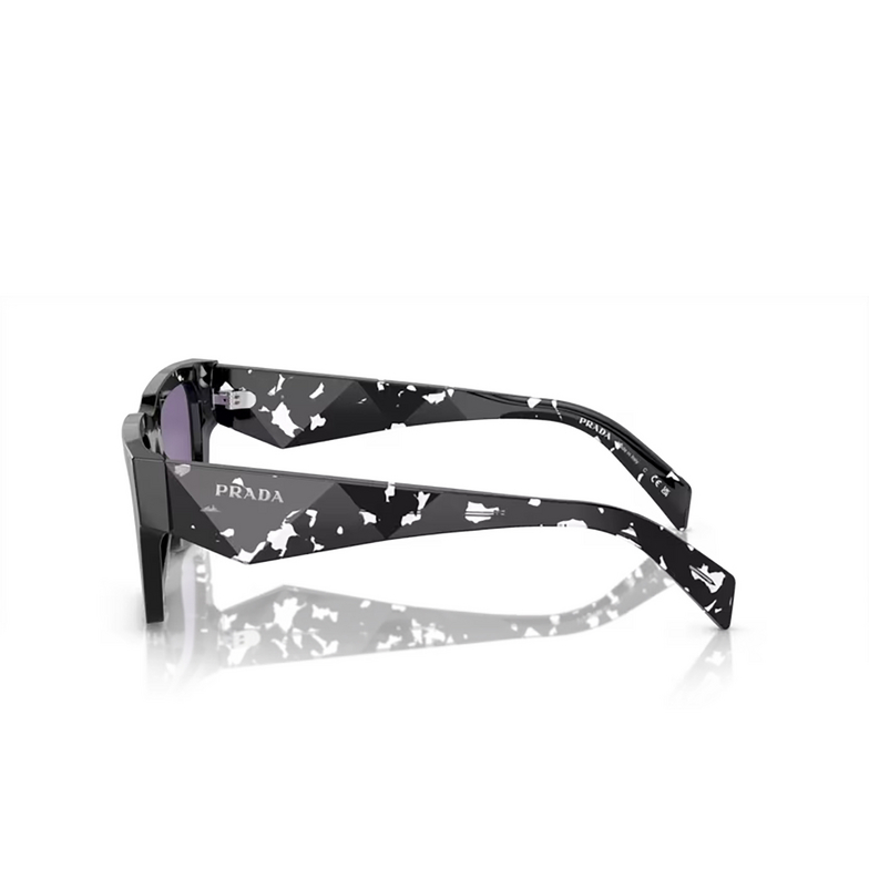Prada PR A06S Sunglasses 15O50B tortoise black crystal - 3/4
