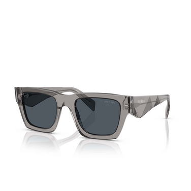 Occhiali da sole Prada PR A06S 16Z70B transparent dark grey - tre quarti