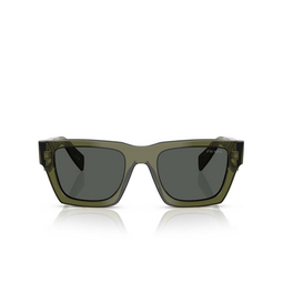 Prada PR A06S Sunglasses 25A40L transparent military