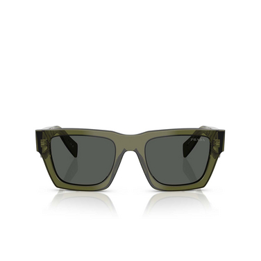 Occhiali da sole Prada PR A06S 25A40L transparent military - frontale