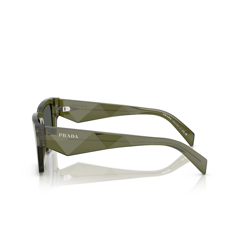 Lunettes de soleil Prada PR A06S 25A40L transparent military - 3/4