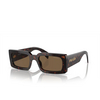 Prada PR A07S Sunglasses 16N5Y1 briar trotoise - product thumbnail 2/4