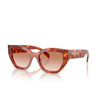 Prada PR A09S Sunglasses 11P70E cognac tortoise - product thumbnail 2/4