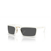 Prada PR A11S Sunglasses 4615S0 white - product thumbnail 2/4