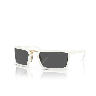 Prada PR A11S Sunglasses 4615S0 white - three-quarters view