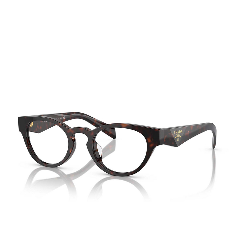 Lunettes de vue Prada PR A11VD 16N1O1 briar tortoise - 2/4