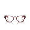 Gafas graduadas Prada PR A11VD 18N1O1 cognac begonia tortoise - Miniatura del producto 1/4