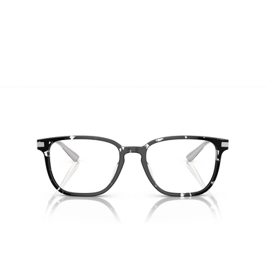 Prada PR A12VD Eyeglasses 15O1O1 tortoise black crystal - front view