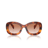 Prada PR A13S Sunglasses 18R70E cognac tortoise - product thumbnail 1/4