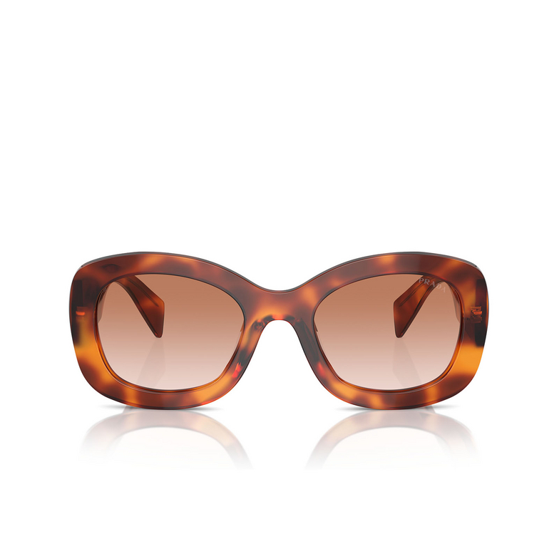 Prada PR A13S Sunglasses 18R70E cognac tortoise - 1/4