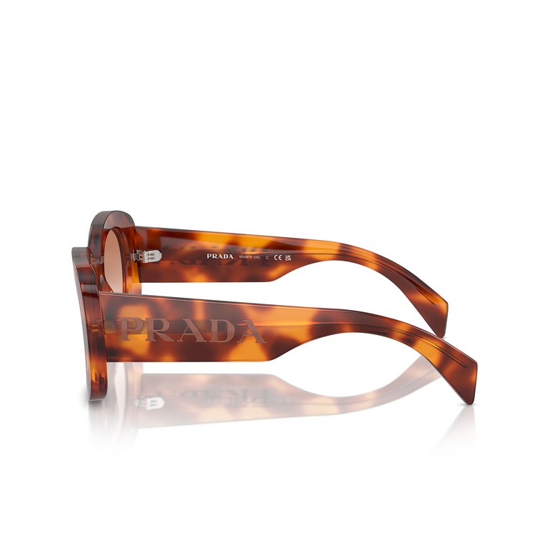 Gafas de sol Prada PR A13S 18R70E cognac tortoise - 3/4