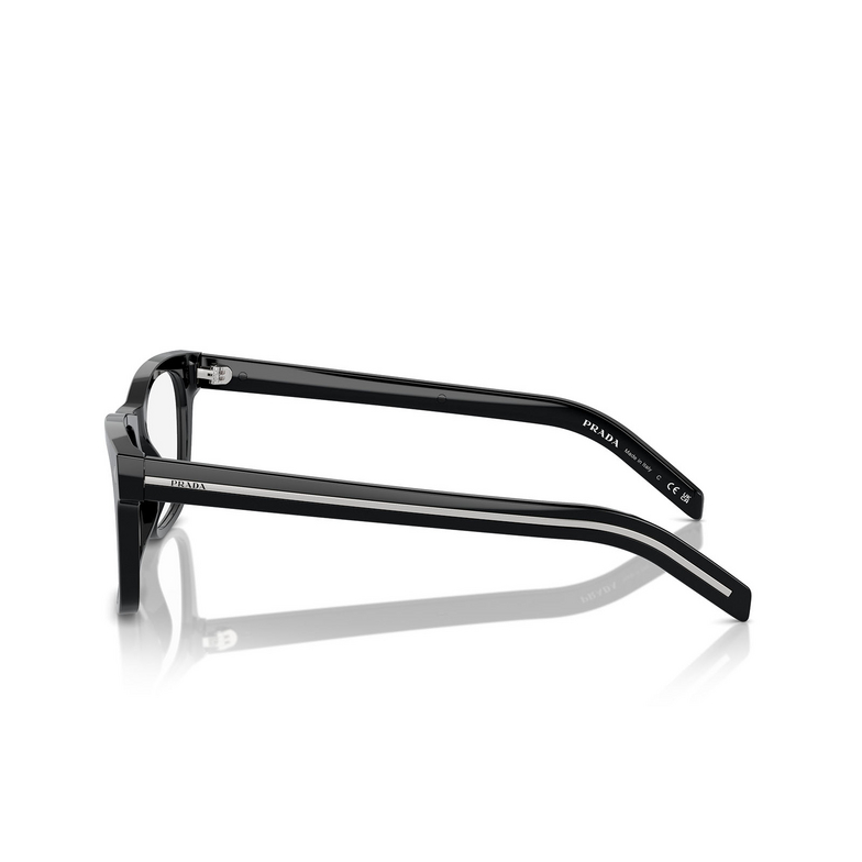 Prada PR A13V Eyeglasses 16K1O1 black - 3/4