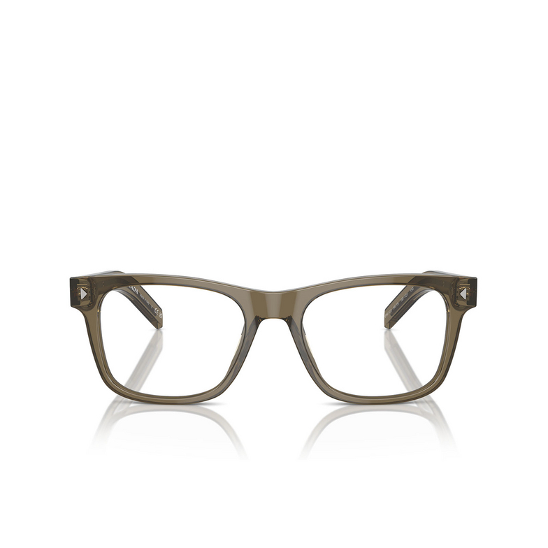 Prada PR A13V Eyeglasses 18T1O1 transparent earth - 1/4