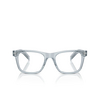 Prada PR A13V Eyeglasses 19T1O1 transparent azure - product thumbnail 1/4