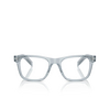 Lunettes de vue Prada PR A13V 19T1O1 transparent azure - Vignette du produit 1/4