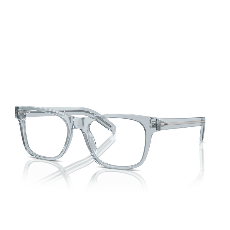 Prada PR A13V Eyeglasses 19T1O1 transparent azure - 2/4