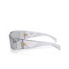 Occhiali da sole Prada PR A14S 12R30B transparent grey - anteprima prodotto 3/4