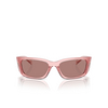 Gafas de sol Prada PR A14S 19Q10D transparent peach - Miniatura del producto 1/4