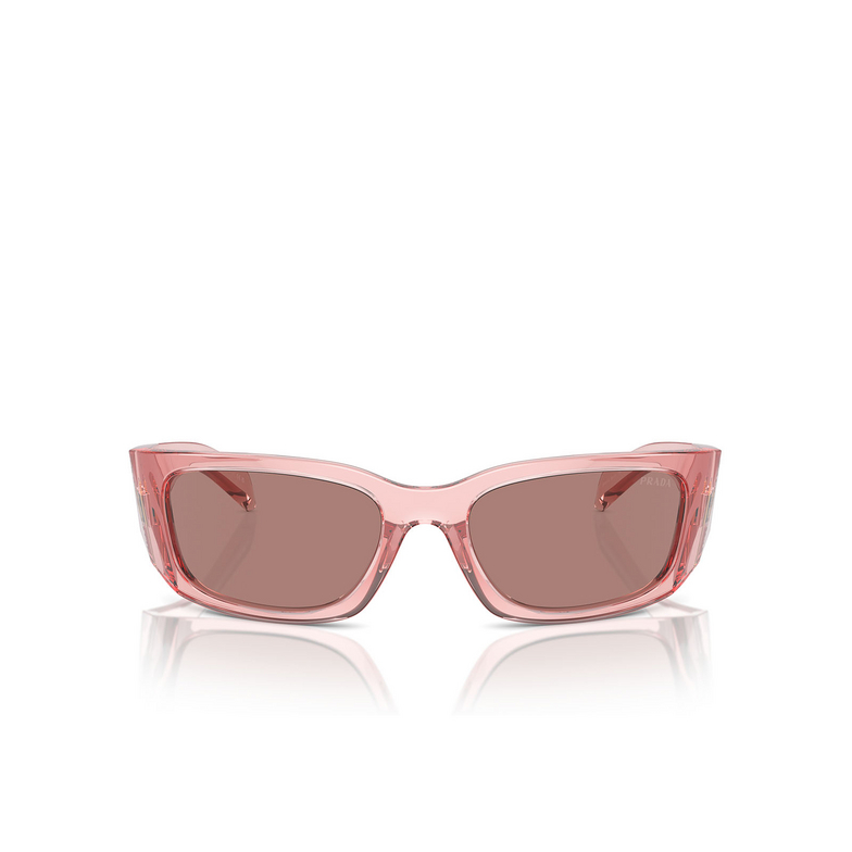 Prada PR A14S Sunglasses 19Q10D transparent peach - 1/4