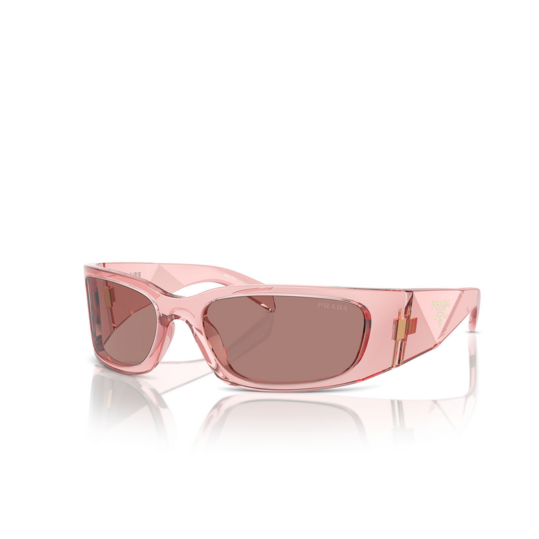 Gafas de sol Prada PR A14S 19Q10D transparent peach - 2/4