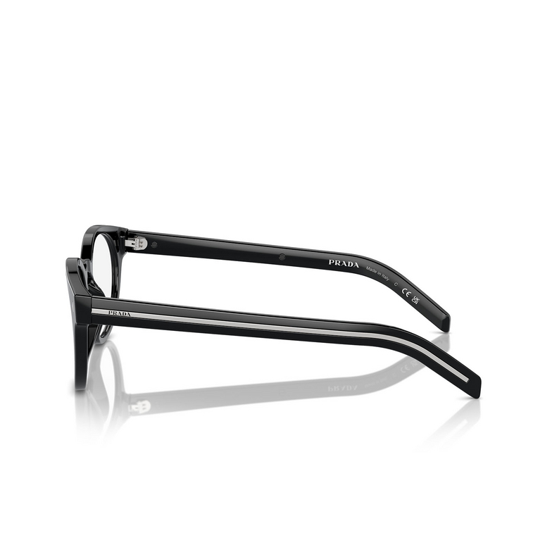 Prada PR A14V Eyeglasses 16K1O1 black - 3/4