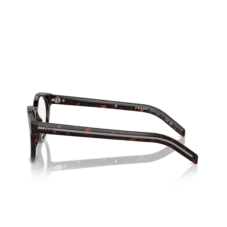 Lunettes de vue Prada PR A14V 17N1O1 radica tortoise - 3/4