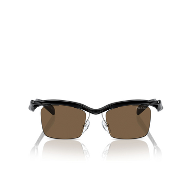 Prada PR A15S Sunglasses 1AB8C1 black - front view